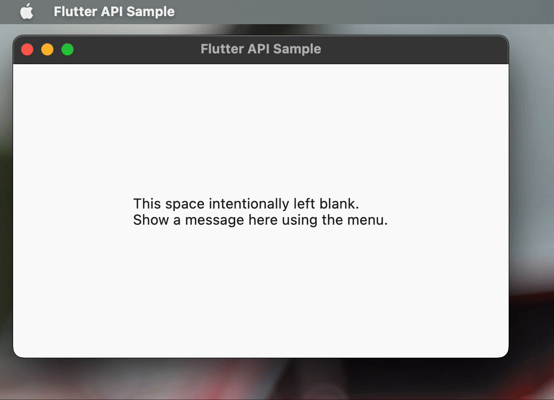 Flutter 3 support macOS