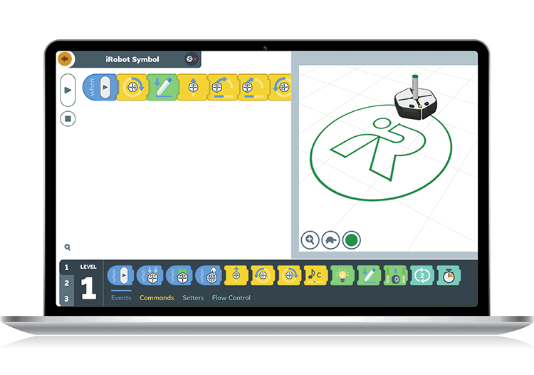 iRobot application d'éducation interactive